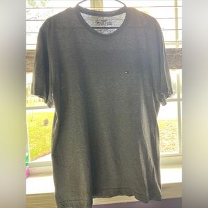 Tommy Hilfiger Mens Classic Crew Tee Shirt Size Large Grey